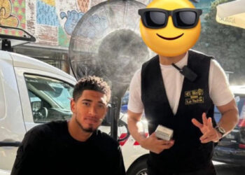 Bellingham de paseo por Madrid