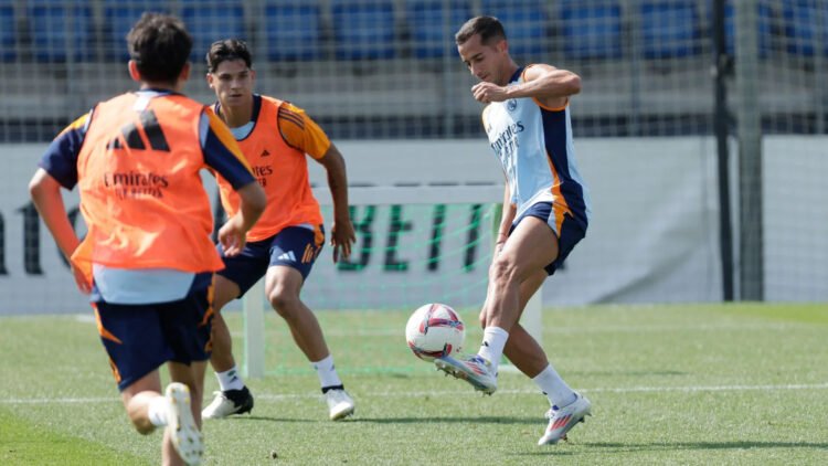 Entrenamiento Real Madrid