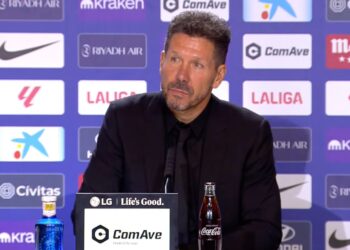 Cholo Simeone señala a Courtois: "Provocamos a la gente y la gente se enoja"