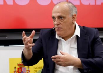 Tebas, sobre la fecha del Valencia - Real Madrid: "Ahora no es el principal problema".