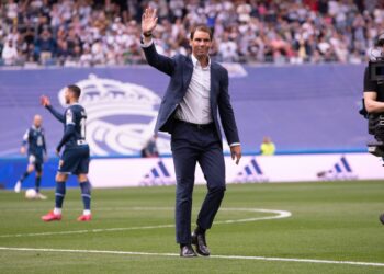 Rafa Nadal, madridista desde la cuna