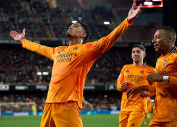 Las notas de la «BMVR» en Mestalla: Bellingham, por encima del resto