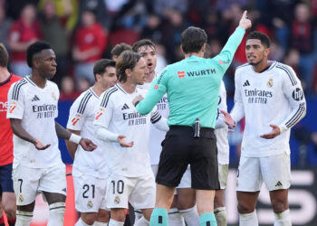 Empate en El Sadar tras un nuevo escándalo arbitral: Crónica Osasuna – Real Madrid