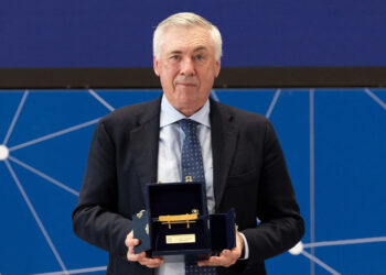 Ancelotti, mejor entrenador italiano de la temporada pasada
