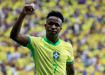 Vinícius marca la diferencia con Brasil