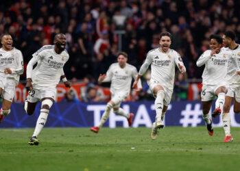 Pleno ante el Atlético de Madrid en Champions